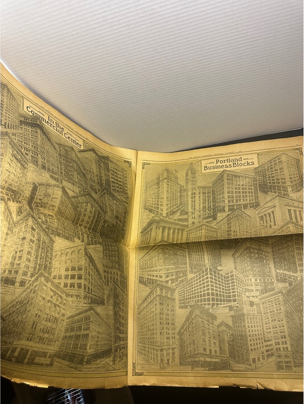 1925 Morning Oregonian New Year’s Edition Portland Oregon Section 2 - Picture 5 of 10